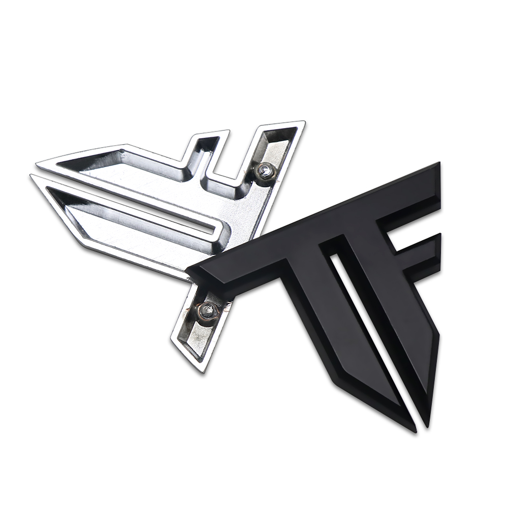 1pc 3D Metal TF Emblem Badge C - Motorcycle Gear Logo recension och pris