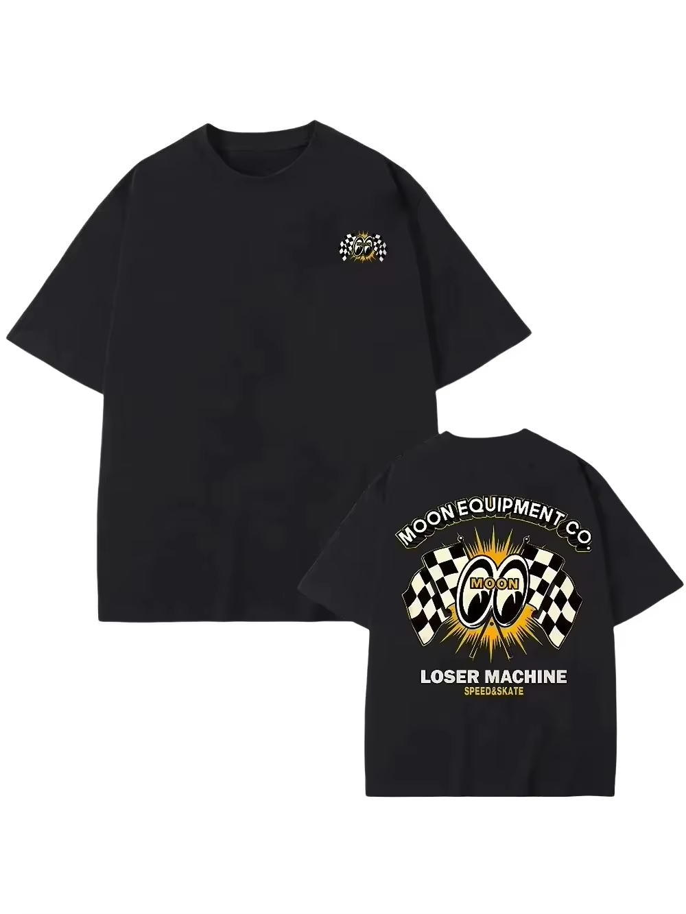 2026 New Mooneyes Moon Gear Sp - Motorcycle Gear Logo recension och pris