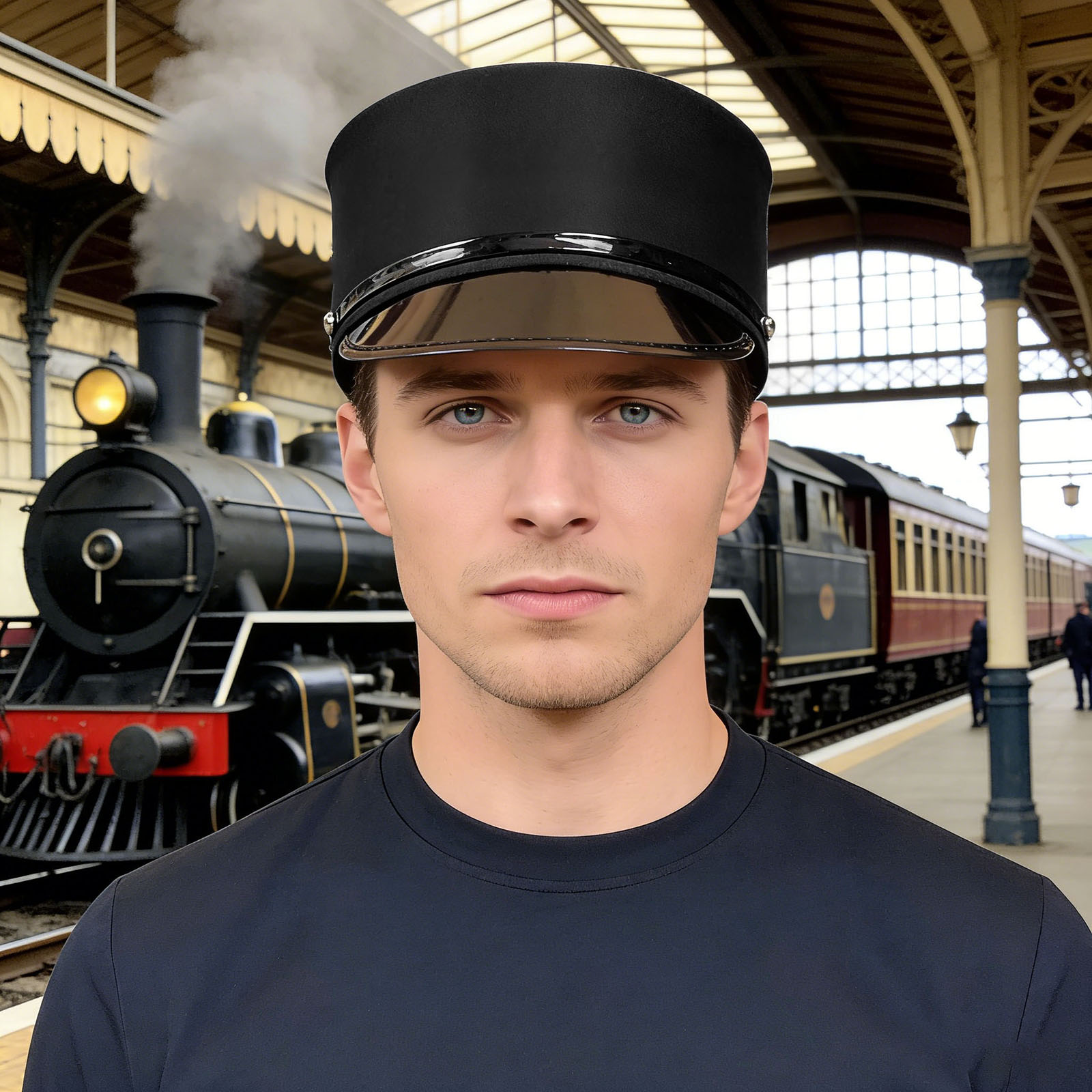 Train Engineer Conductor Drive - Helmet Full Face recension och pris