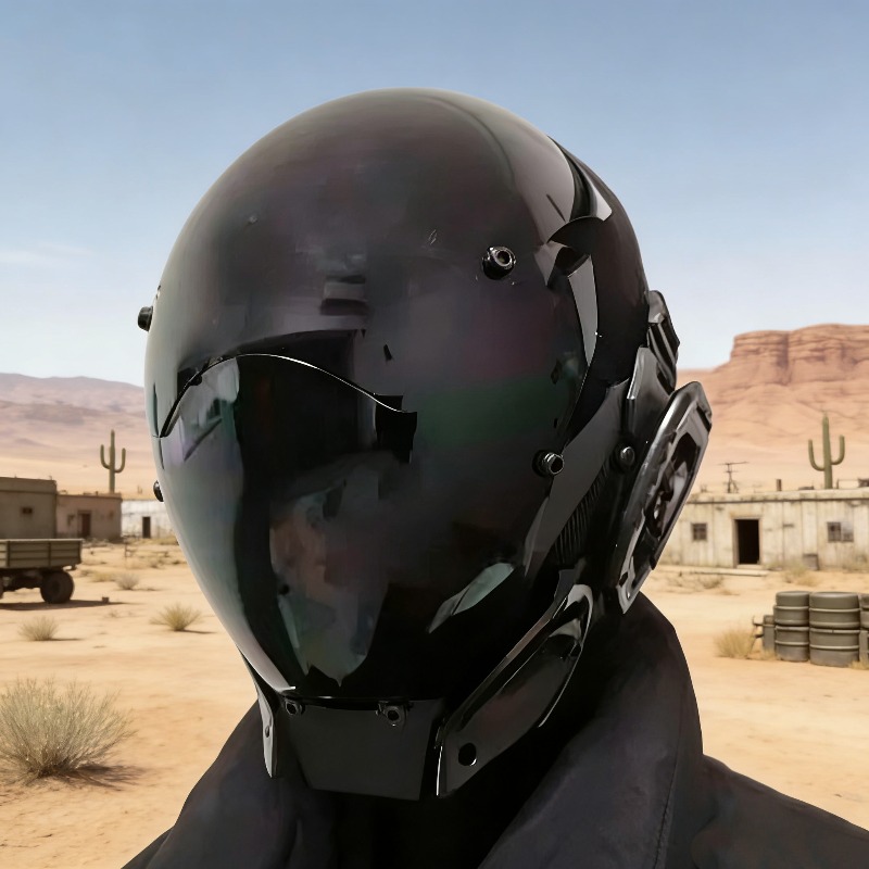 Mecha style cyberpunk helmet m - Helmet Full Face recension och pris