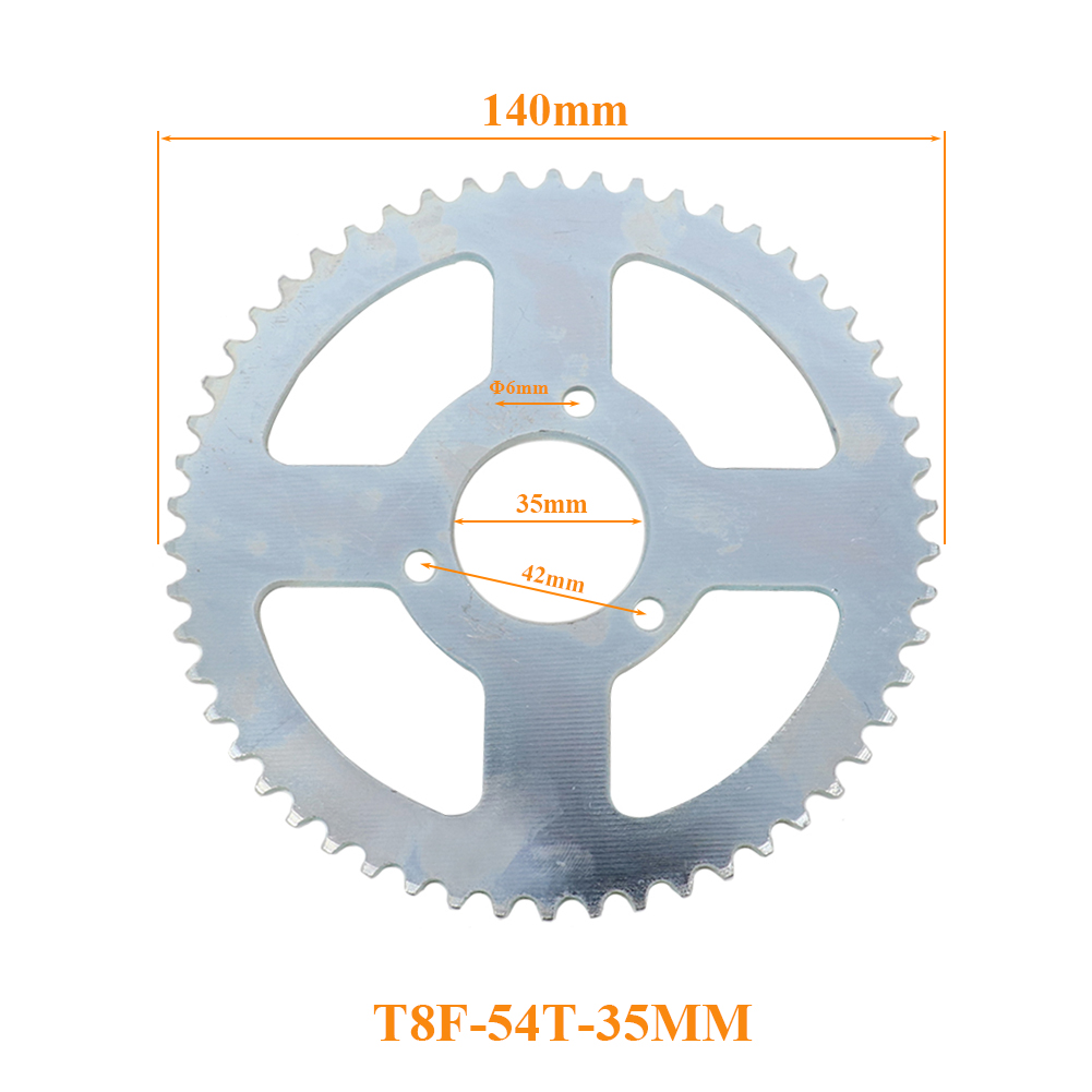 Motorcycle T8F 54T 35mm Rear C - Motorcycle Gear Tidy recension och pris