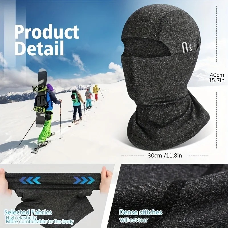 Cold Resistant Warm Windproof  - Helmet Full Face recension och pris