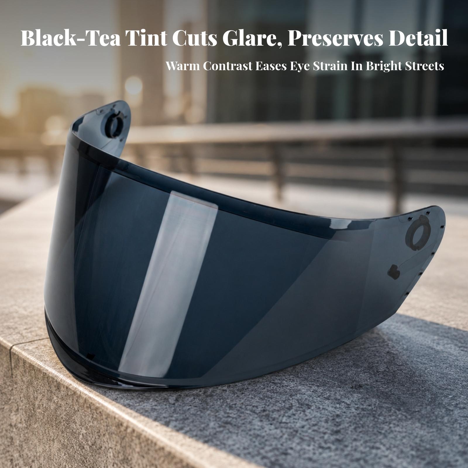 Full-Face Helmet Visor Anti-Sc - Helmet Full Face recension och pris
