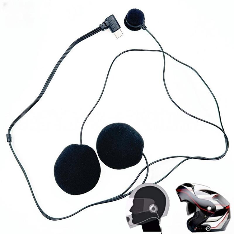 1Pc Type-C Plug HD Noise Reduc - Helmet Full Face recension och pris