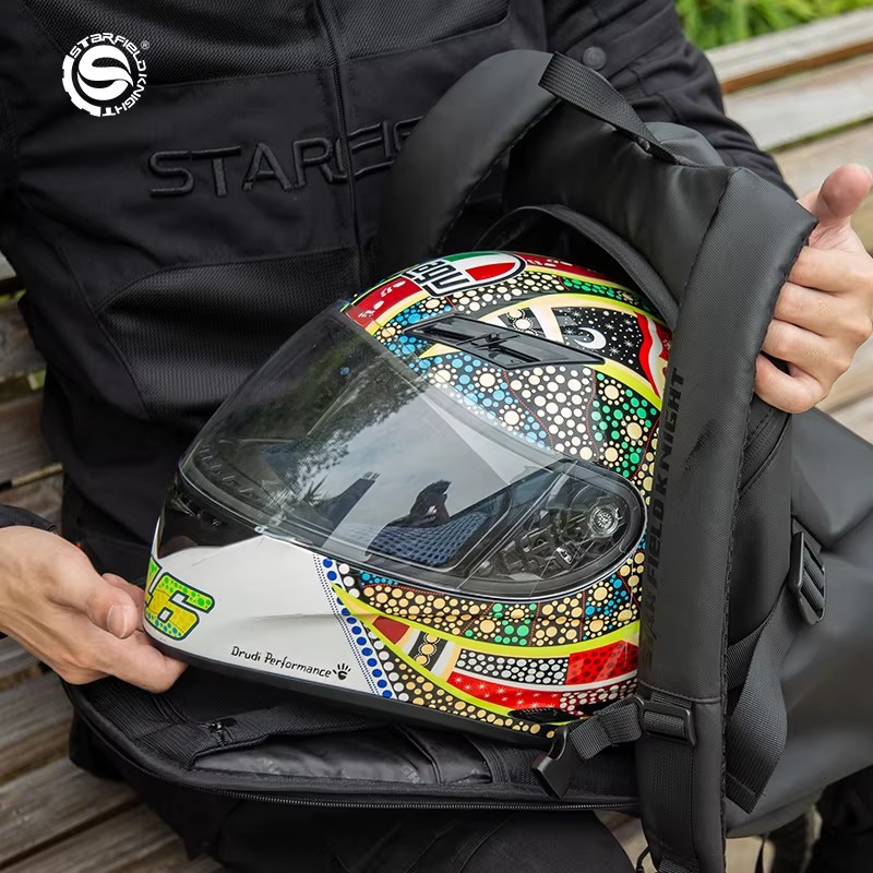 SFK Motorcycle Helmet Bag Larg - Motorcycle Gear Logo recension och pris