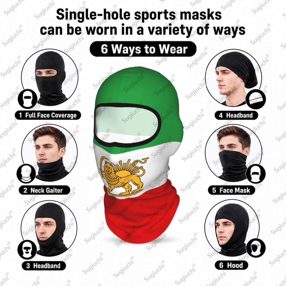Iran Persia Lion Cycling Balac - Helmet Full Face recension och pris