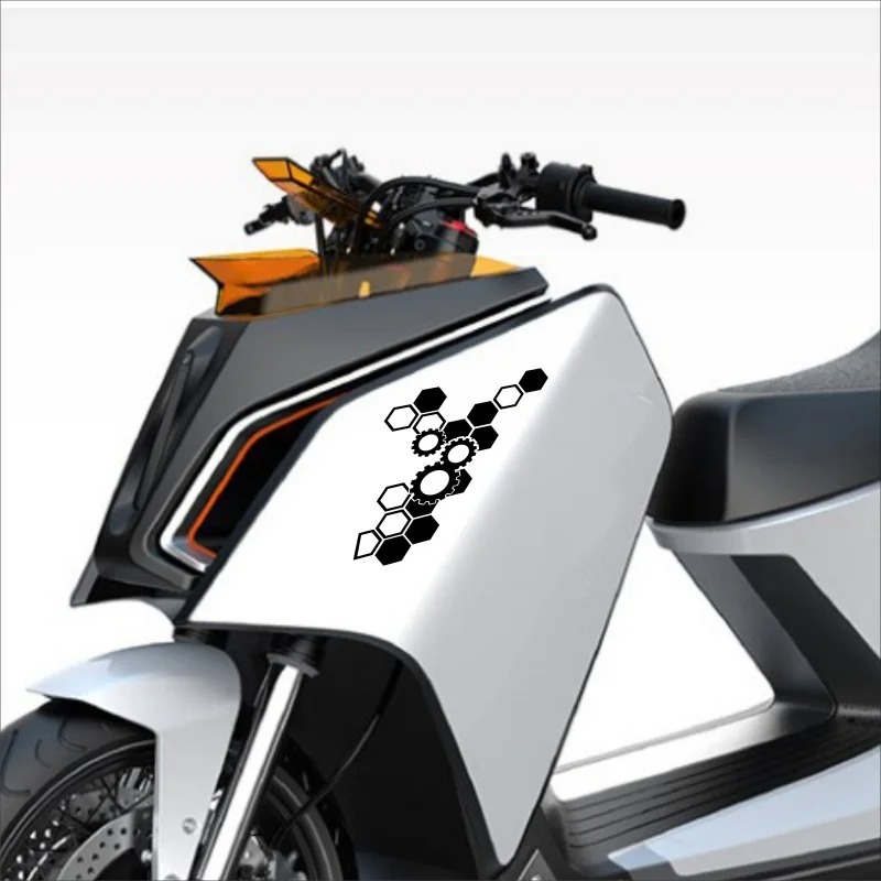 1PC Honeycomb Gear Motorcycle  - Motorcycle Gear Logo recension och pris