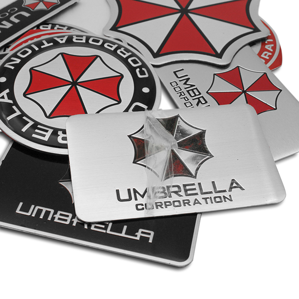 Car Styling 3D Metal Umbrella  - Motorcycle Gear Logo recension och pris
